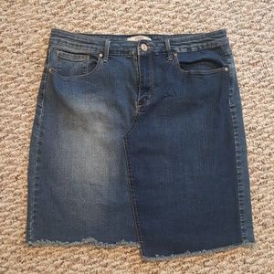 Jean skirt